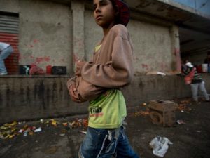 Brazil’s Border Streets Are Flooded with Venezuelan Children Scavenging for Food